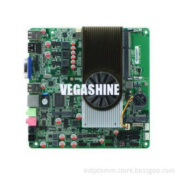 2 serial port Mini ITX Embedded All In One Motherboard AMD